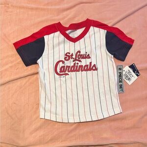 Genuine Merchandise St. Louis Cardinals Kids Jersey - Red, White, and Navy
